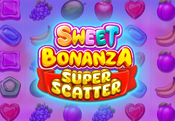 Слот Sweet Bonanza Super Scatter в Arkada Casino